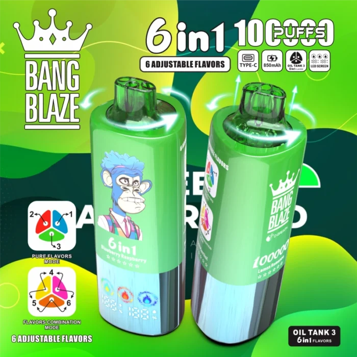 Bang Blaze 100K jednorazowy vape na wyjazd