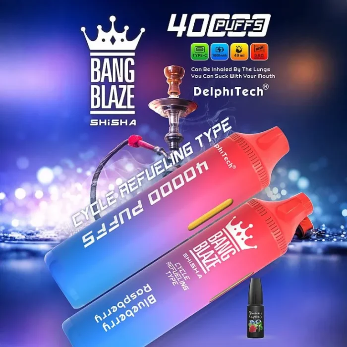 Bang-Blaze-Shisha-40000-Puffs-Blueberry-Raspberry