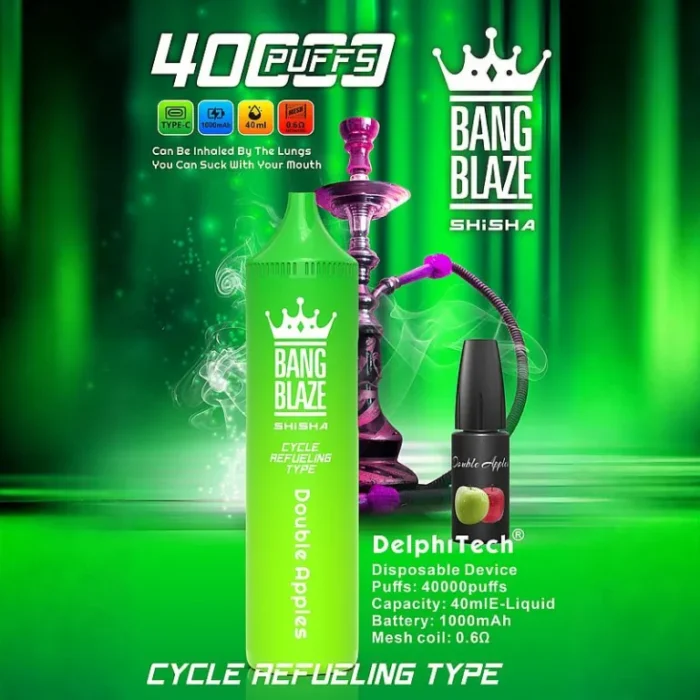 Bang-Blaze-Shisha-40000-Puffs-Double-Apples