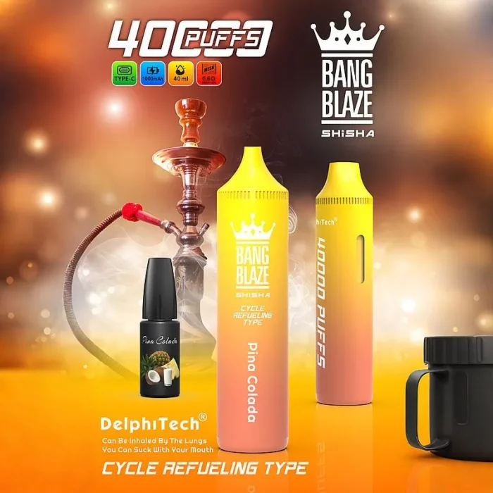 Bang-Blaze-Shisha-40000-Puffs-Pina-Colada