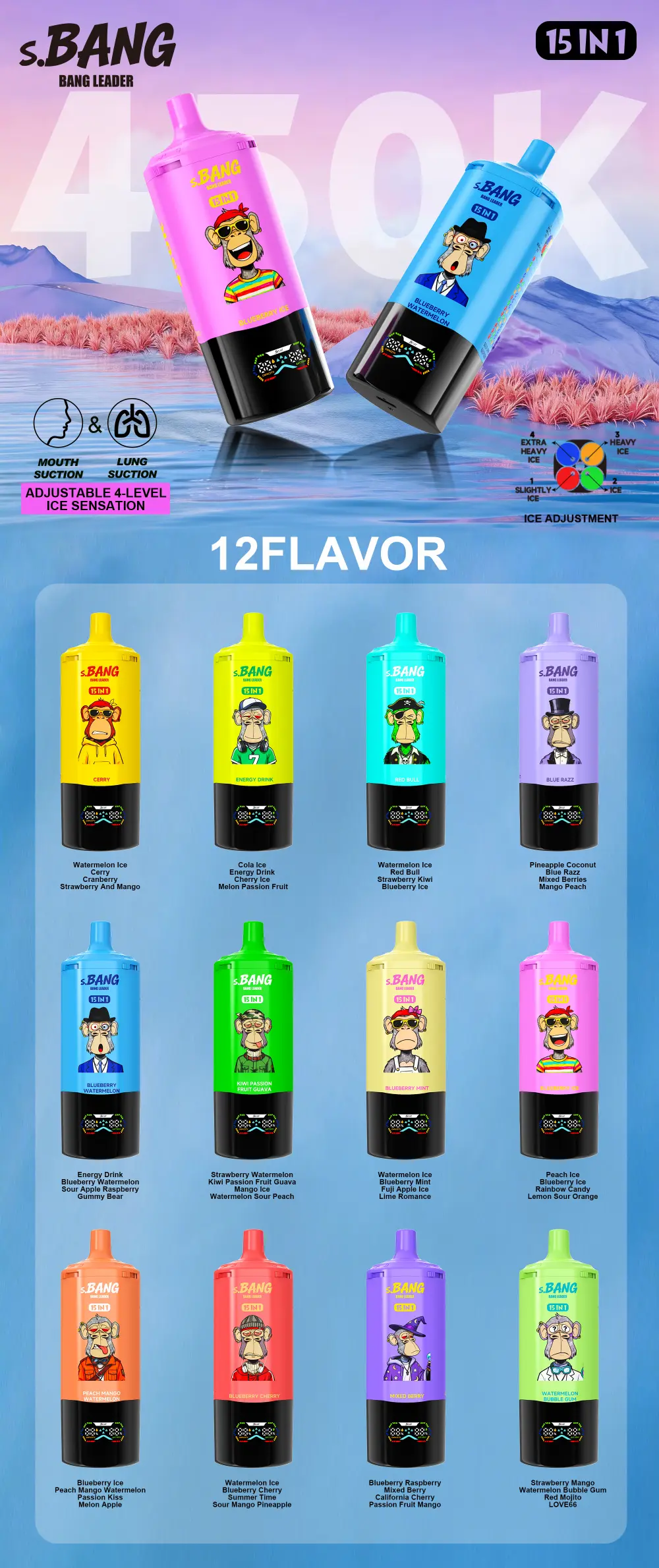Bang Leader 450K smaki