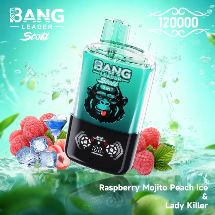 Bang-Leader-Stoll-120k-Puffs-Raspbery-Mojito-Peach-Ice-Lady-Killer