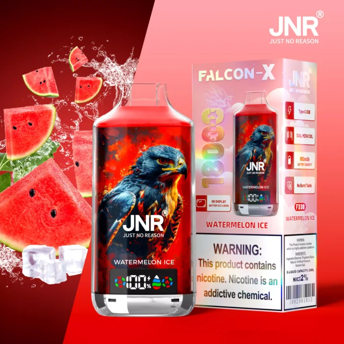 JNR-Falcon-X-18000-Puffs-Dual-Mesh-LED-Display-2-Low-Nicotine-Original-Factory-13