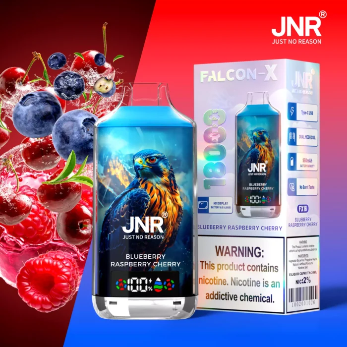 JNR-Falcon-X-18000-Puffs-Dual-Mesh-LED-Display-2-Low-Nicotine-Original-Factory-21