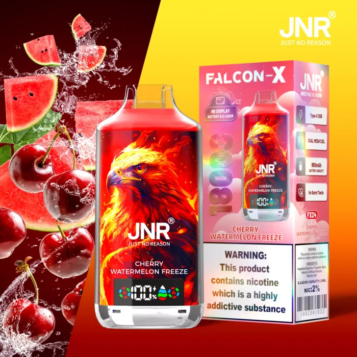 JNR-Falcon-X-18000-Puffs-Dual-Mesh-LED-Display-2-Low-Nicotine-Original-Factory-4