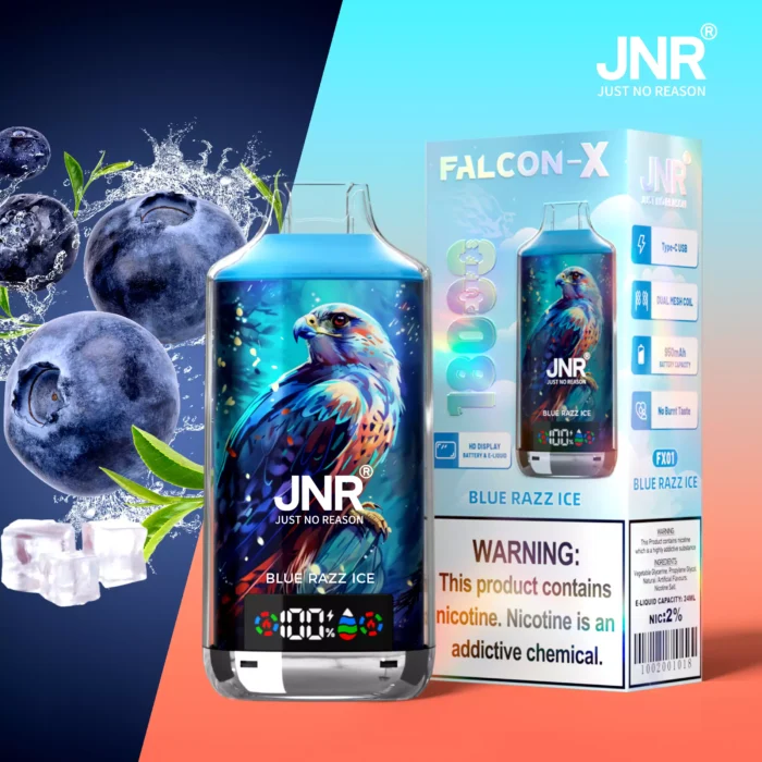 JNR-Falcon-X-18000-Puffs-Dual-Mesh-LED-Display-2-Low-Nicotine-Original-Factory-6