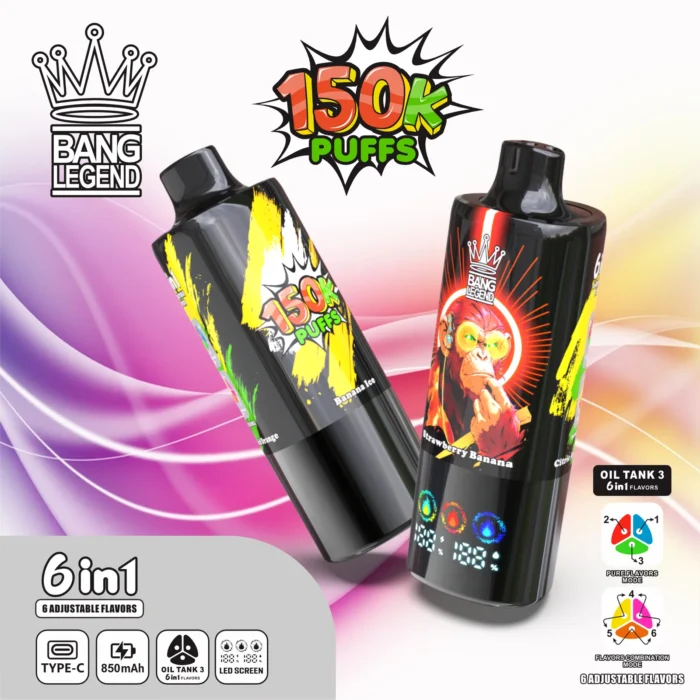 bang-legend-150k-6-in-1-banana-ice-strawberry-banana-citric-acid-orange-banana-ice-strawberry-banana-banana-ice-citric-acid-orange-strawberry-banana-citric-acid-orange