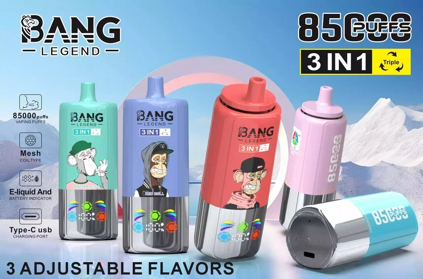 Bang Legend 85K zestawy smakowe