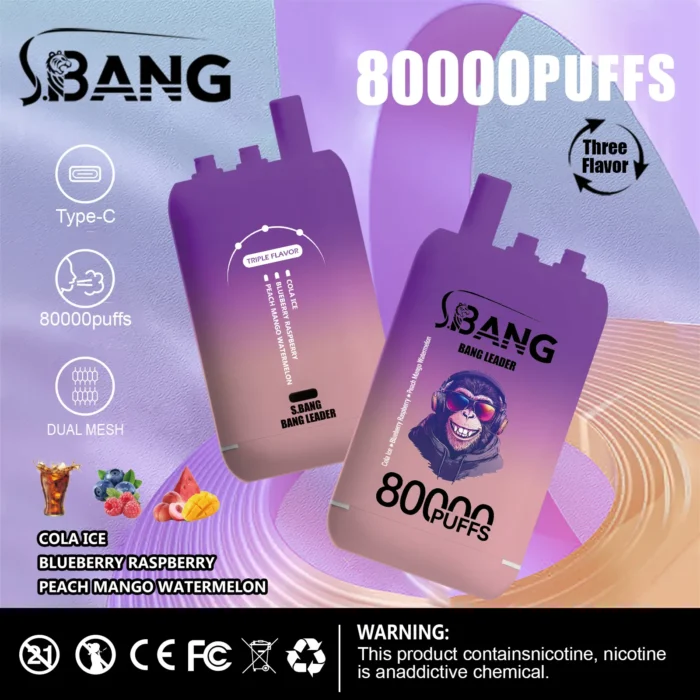 vape-bang-leader-80000-80k-puffs-cola-ice-blueberry-raspberry-peach-mango-watermelon