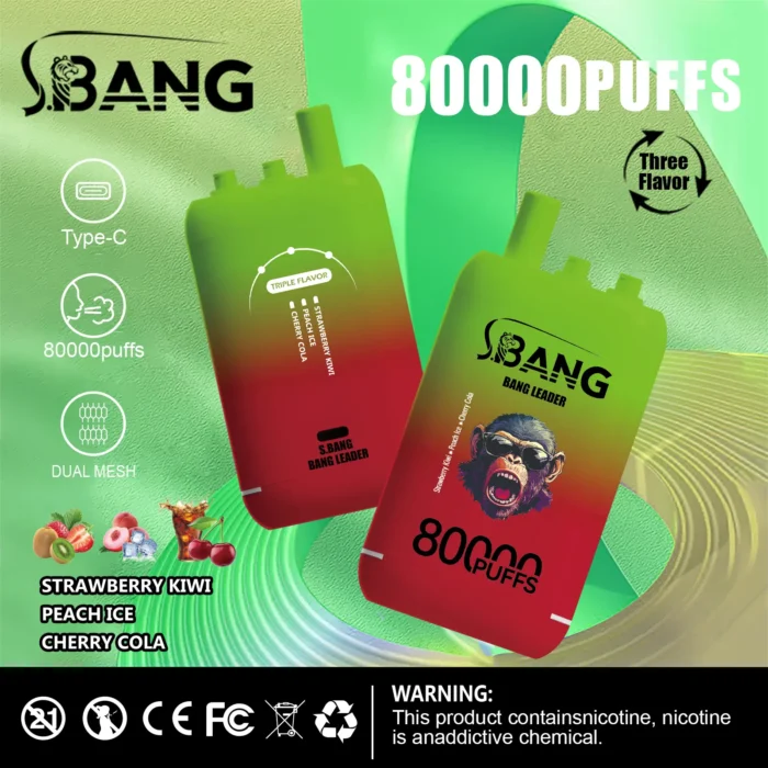 vape-bang-leader-80000-80k-puffs-strawberry-kiwi-peach-ice-cherry-cola