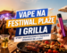 Vape na Festiwal, Plażę i Grilla –Który Jednorazowy E-PapierosSprawdzi się Latem