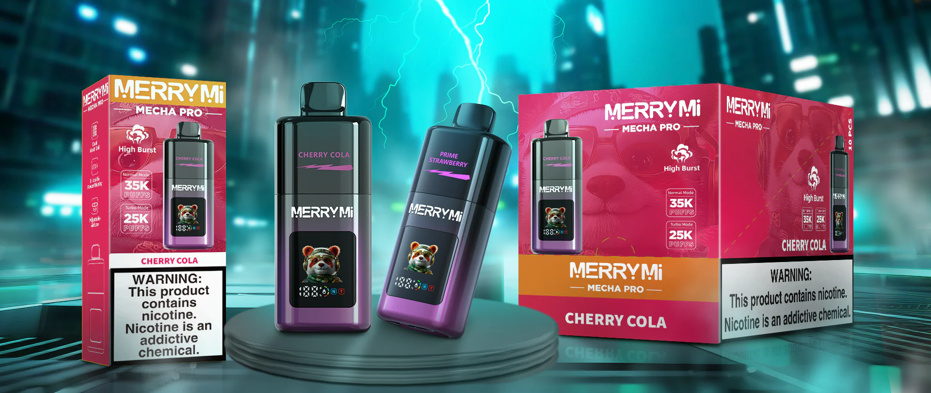 Merry Mi PANDA MECHA PRO – dostawa kurierska do całej Polski, płatność przy odbiorze
