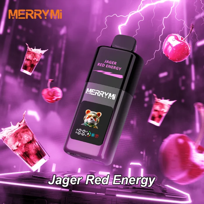 Merry Mi PANDA MECHA PRO 35000 Puffs – Smart Display, Tryb Turbo i Normal | Vape z Wyświetlaczem - obrazek 16