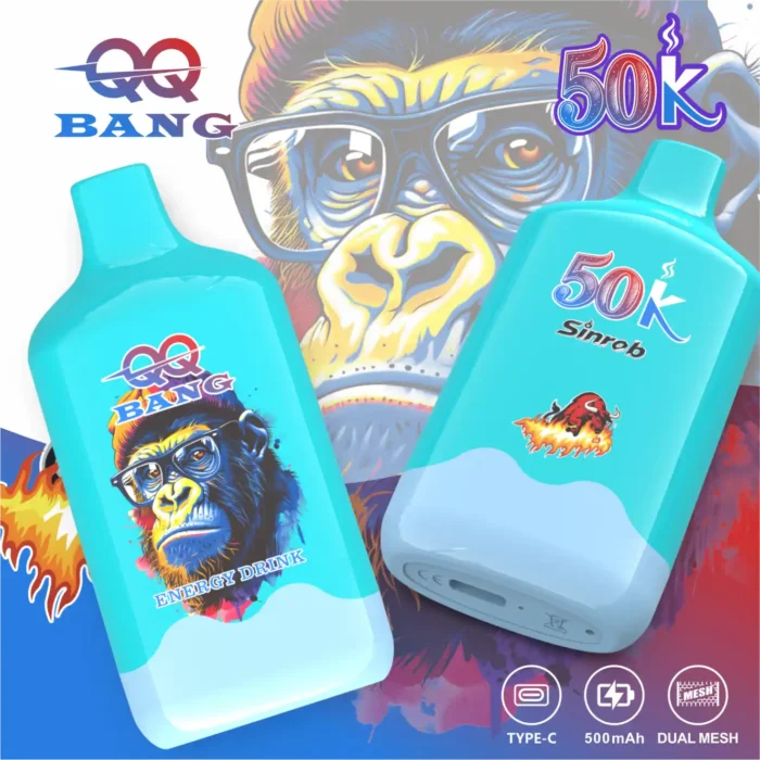 QQ Bang 50000 Puffs - jednorazowy e-papieros USB-C - obrazek 10