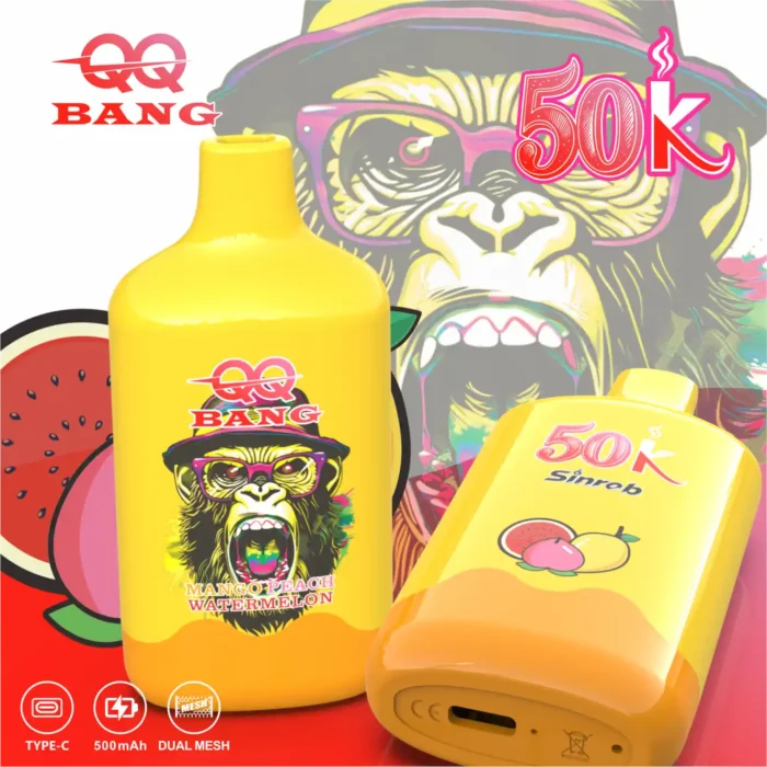 QQ Bang 50000 Puffs - jednorazowy e-papieros USB-C - obrazek 1