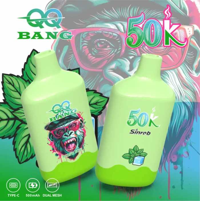 QQ Bang 50000 Puffs - jednorazowy e-papieros USB-C - obrazek 8