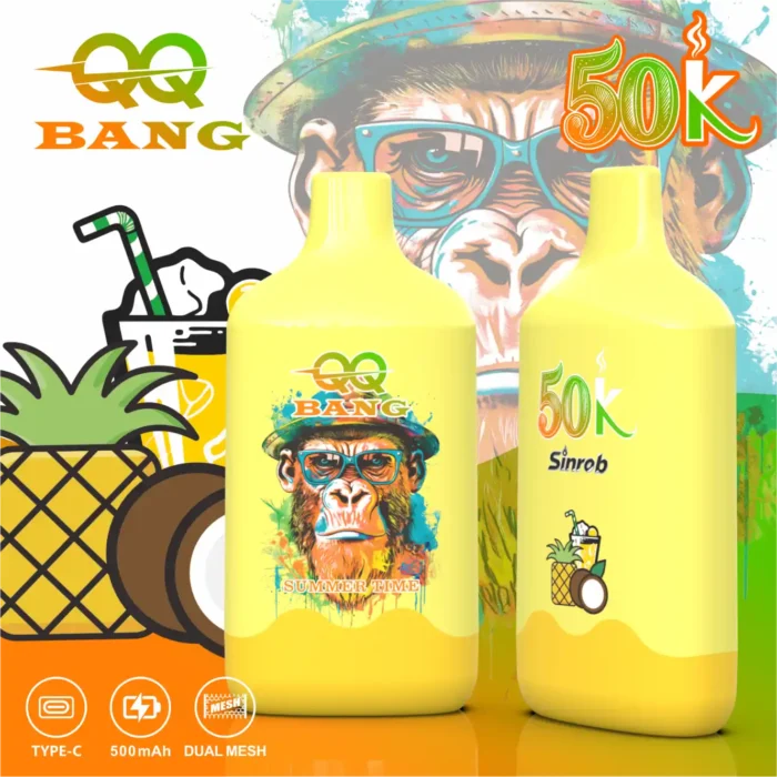 QQ Bang 50000 Puffs - jednorazowy e-papieros USB-C - obrazek 4