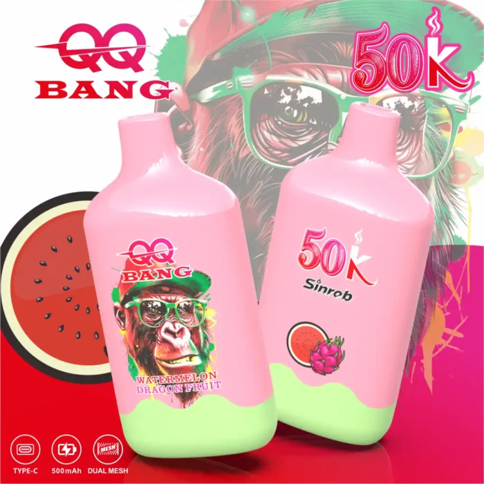 QQ Bang 50000 Puffs - jednorazowy e-papieros USB-C - obrazek 3