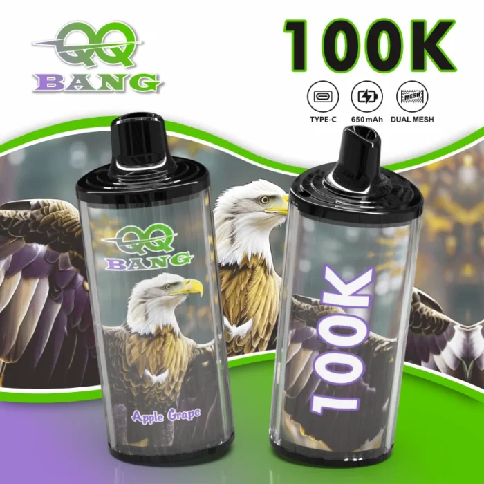 QQ Bang 100K Puffs - jednorazowy vape Dual Mesh - obrazek 9