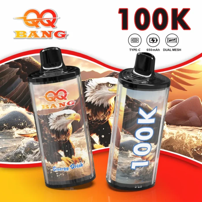 QQ Bang 100K Puffs - jednorazowy vape Dual Mesh - obrazek 7