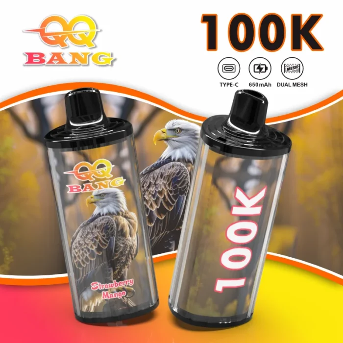 QQ Bang 100K Puffs - jednorazowy vape Dual Mesh - obrazek 1