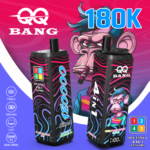 QQ Bang 180K Puffs - zestaw smakow Blueberry / Watermelon / Cherry Ice / Kiwi / Passionfruit / Guava / Black Dragon Ice