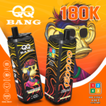 QQ Bang 180K Puffs - zestaw smakow Triple Mango / Blueberry Ice / Blackcurrant / Pineapple Ice / Peach / Pear Ice