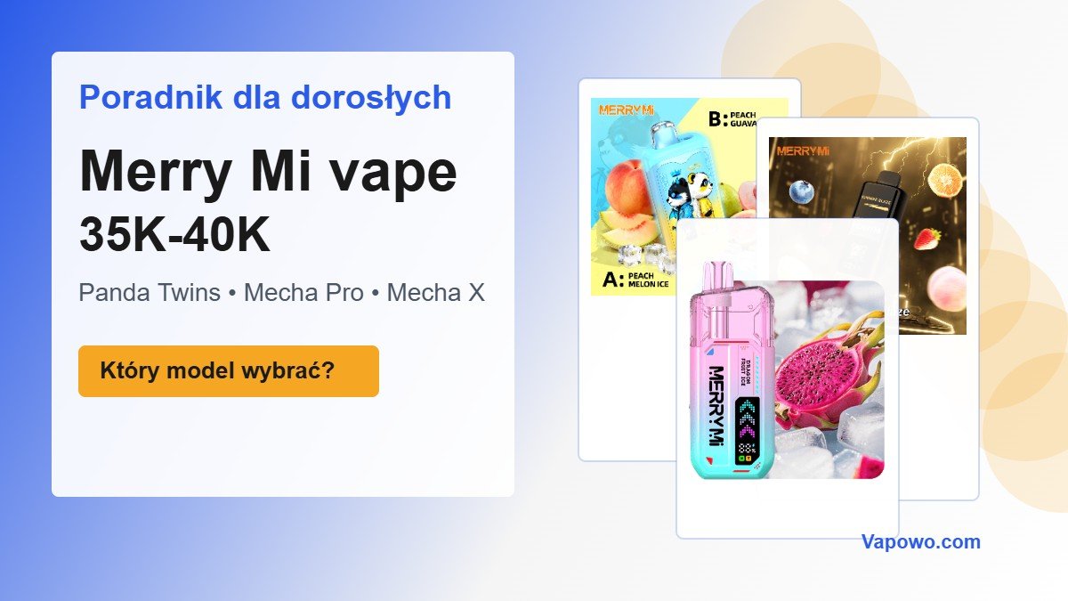 Porównanie Merry Mi Panda Twins, Mecha Pro i Mecha X 35K-40K na jasnym niebieskim tle