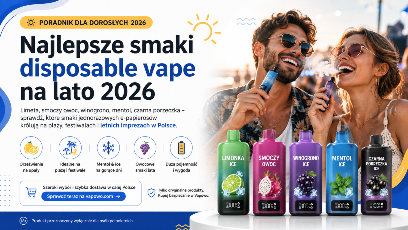 Ile Nikotyny w Vape? Poziomy 0%, 2%, 3%, 5% – Który Wybrać 2026